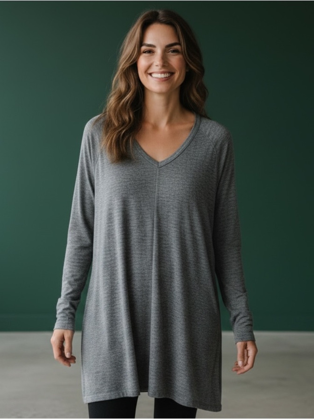 Latched Mama, Long Sleeved Lightweight Nursing Tunic